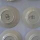 6 dessert plates LOUX Obernai 557112 sarreguemines