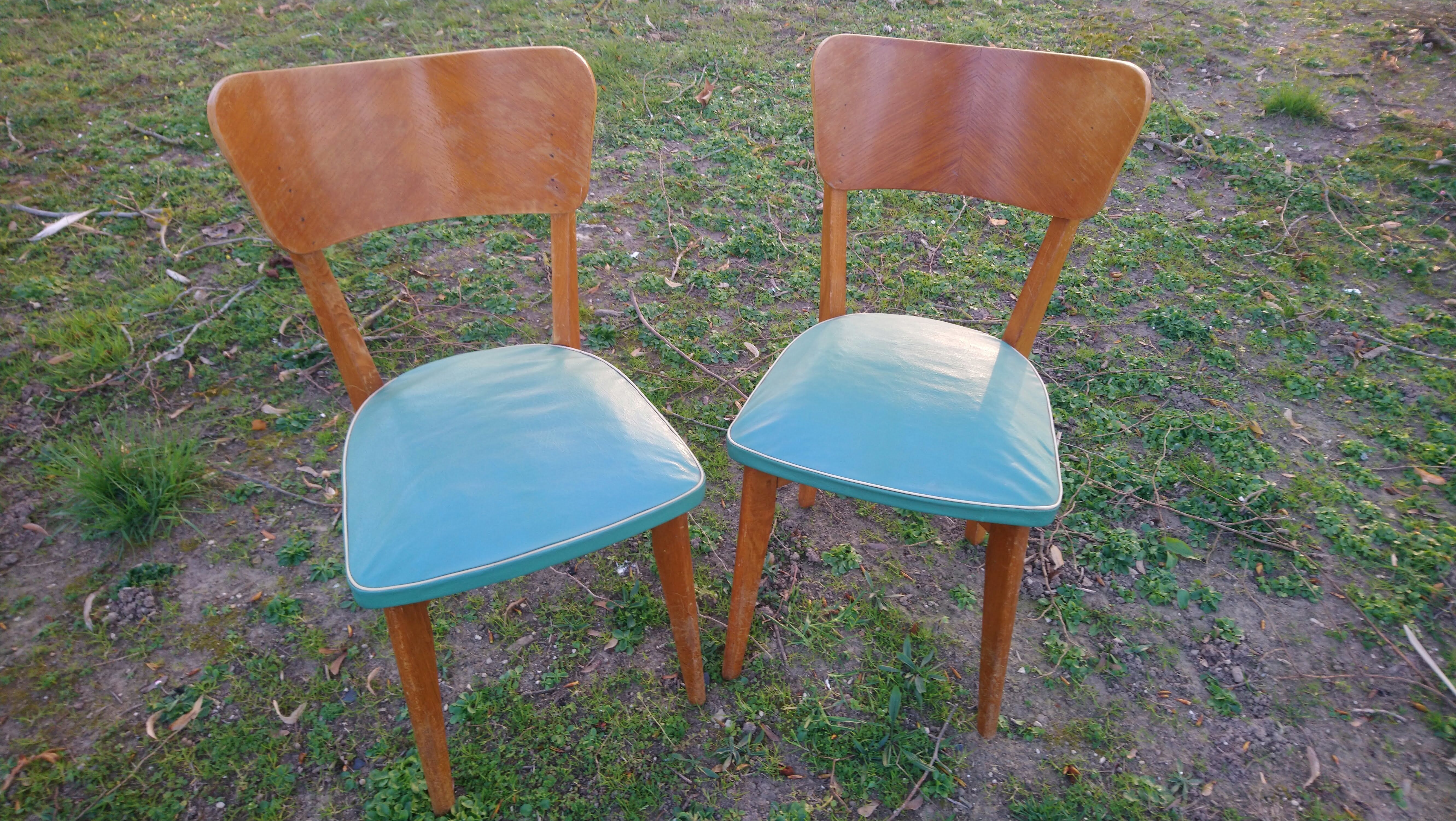Pair of chairs from the 1950s vintage