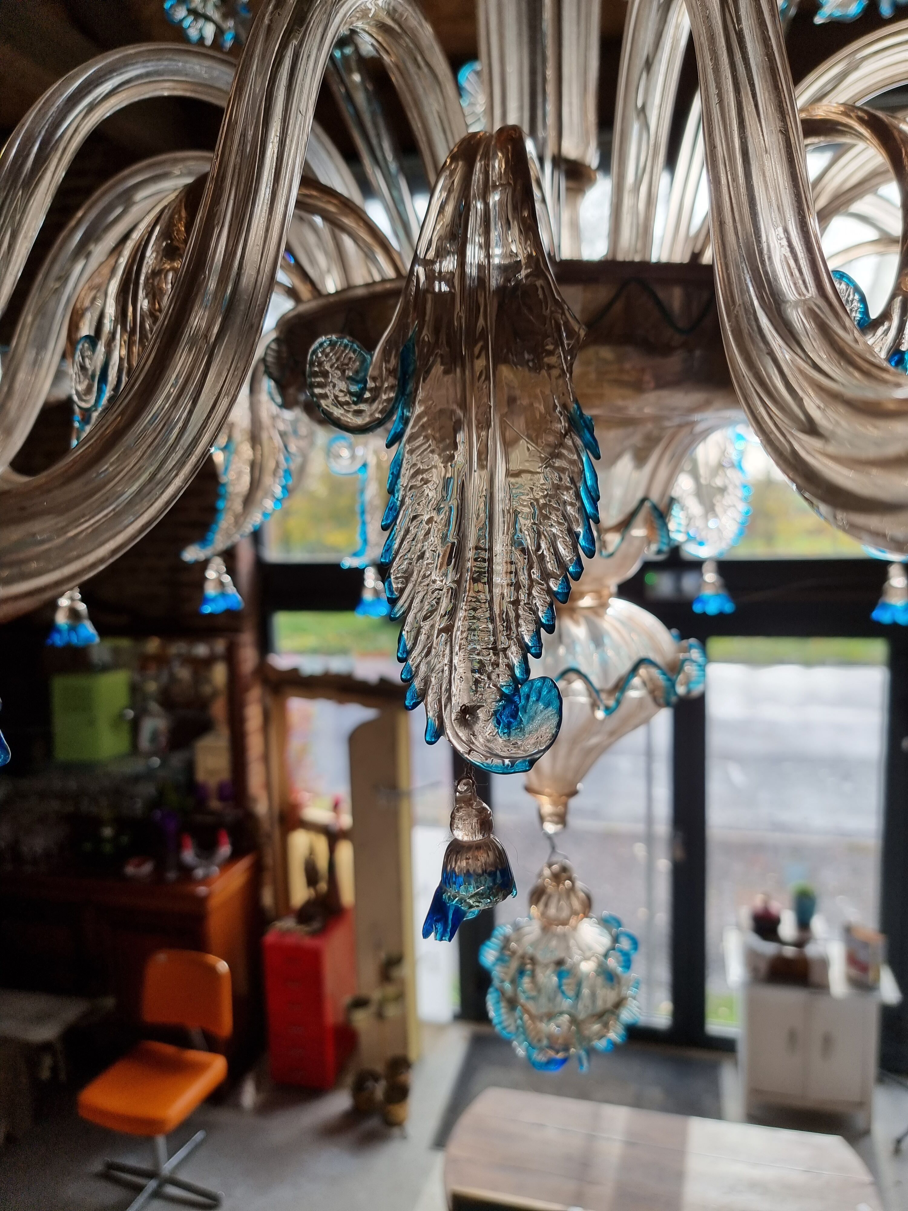 Murano glass chandelier