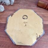 Golden oriental mirror