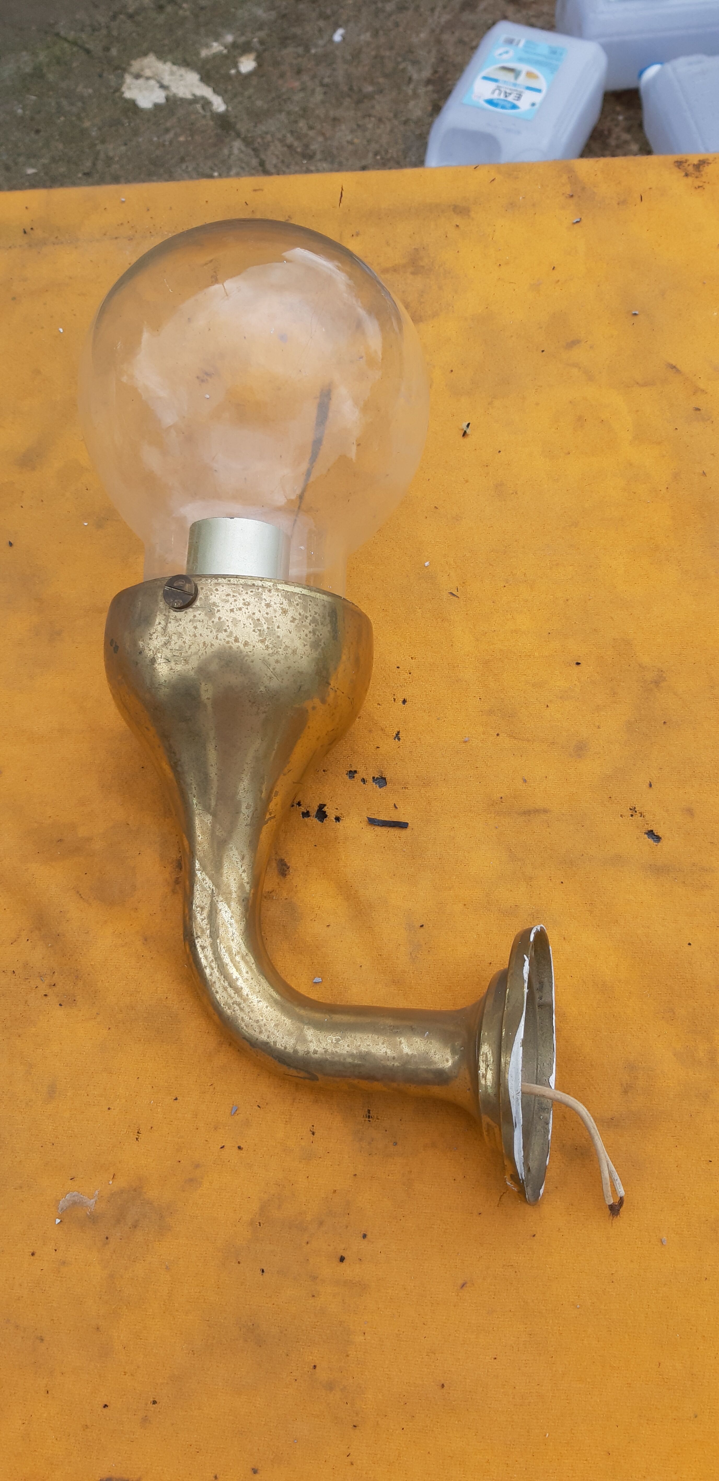 3 Industrial Bronze Sconces