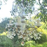 Chandelier with 4 lights, h 80cm