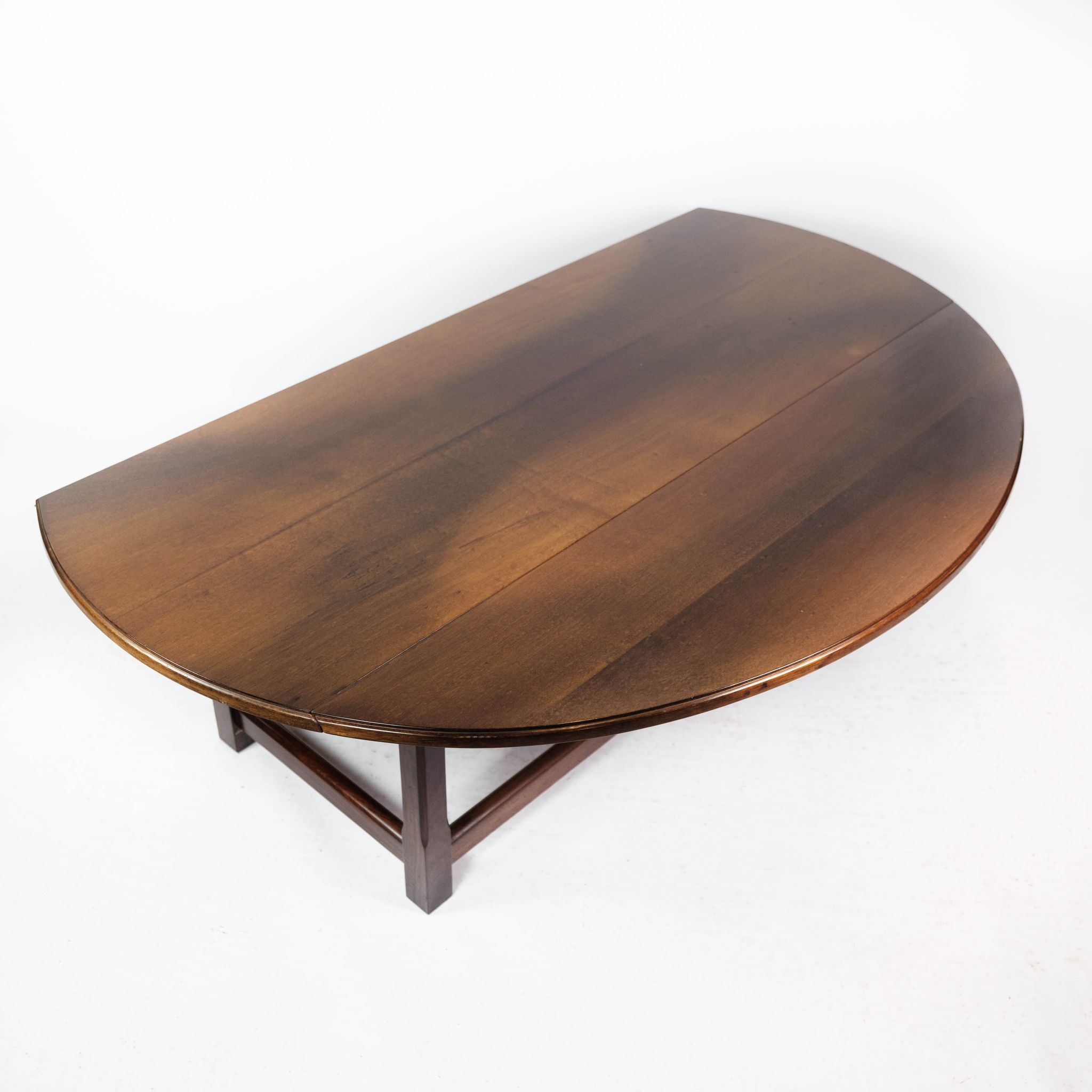 Table basse en acajou avec extensions, années 1930