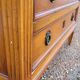 Louis xvi style chest of drawers in cherry wood 3 drawers
