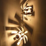 Floor lamp light 70s flowers