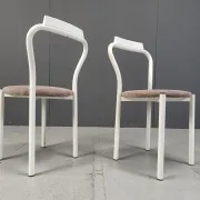 Vintage dining chairs by Calligaris, 1980s