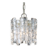 Murano Glass Ice Pendant by Kalmar, Austria, 1960s