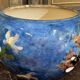 Cache pot XIXème à décor impressionniste