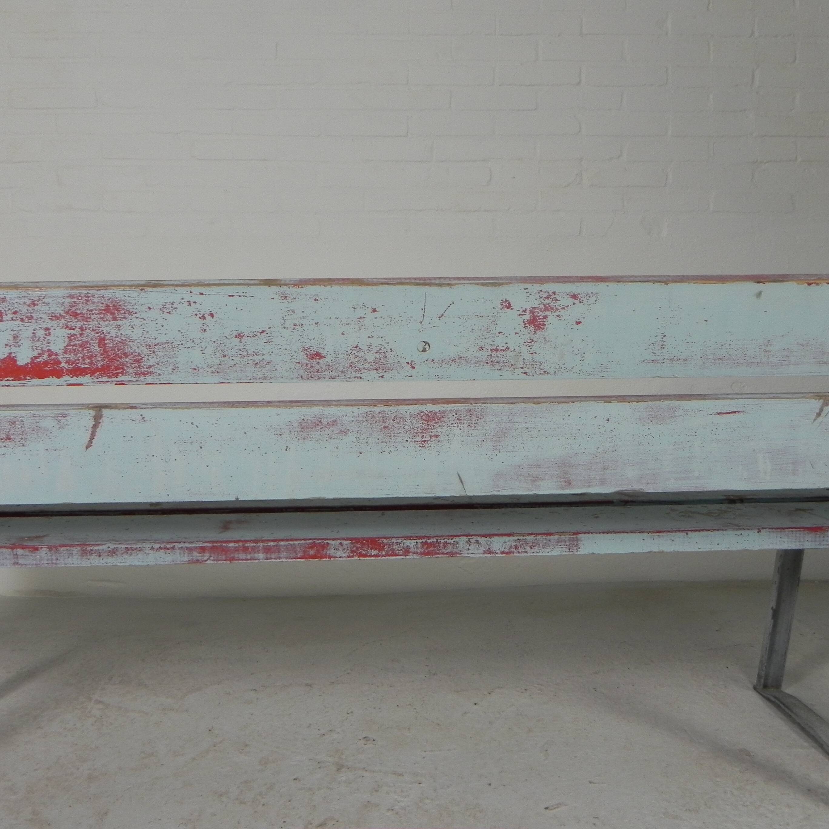 Tough, industrial sofa, 2 meters long, 1960s