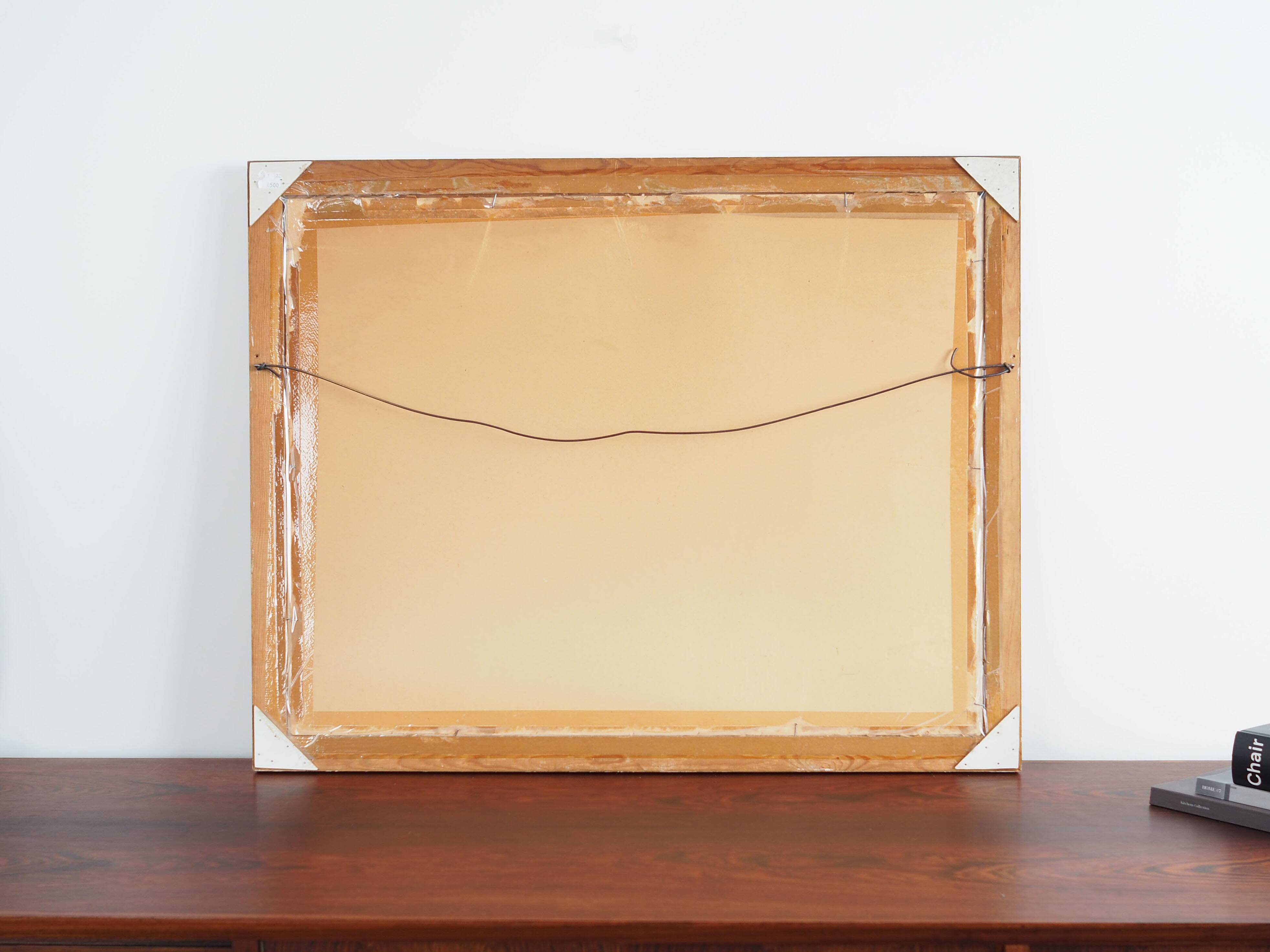 Painting „The Windmill”, Scandinavian design, 1970s