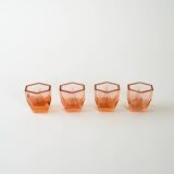 Set of shot glasses, art deco, 1930s, production: Italy
