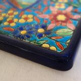 Vintage Longwy enamel trivet