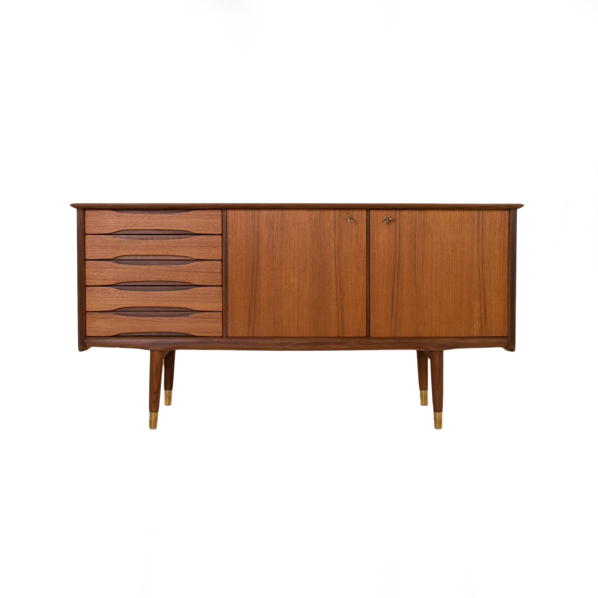 Teak Sideboard, Brødrene Sörheim Norway, 1960s