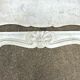 White Carrara marble fireplace from around 1880