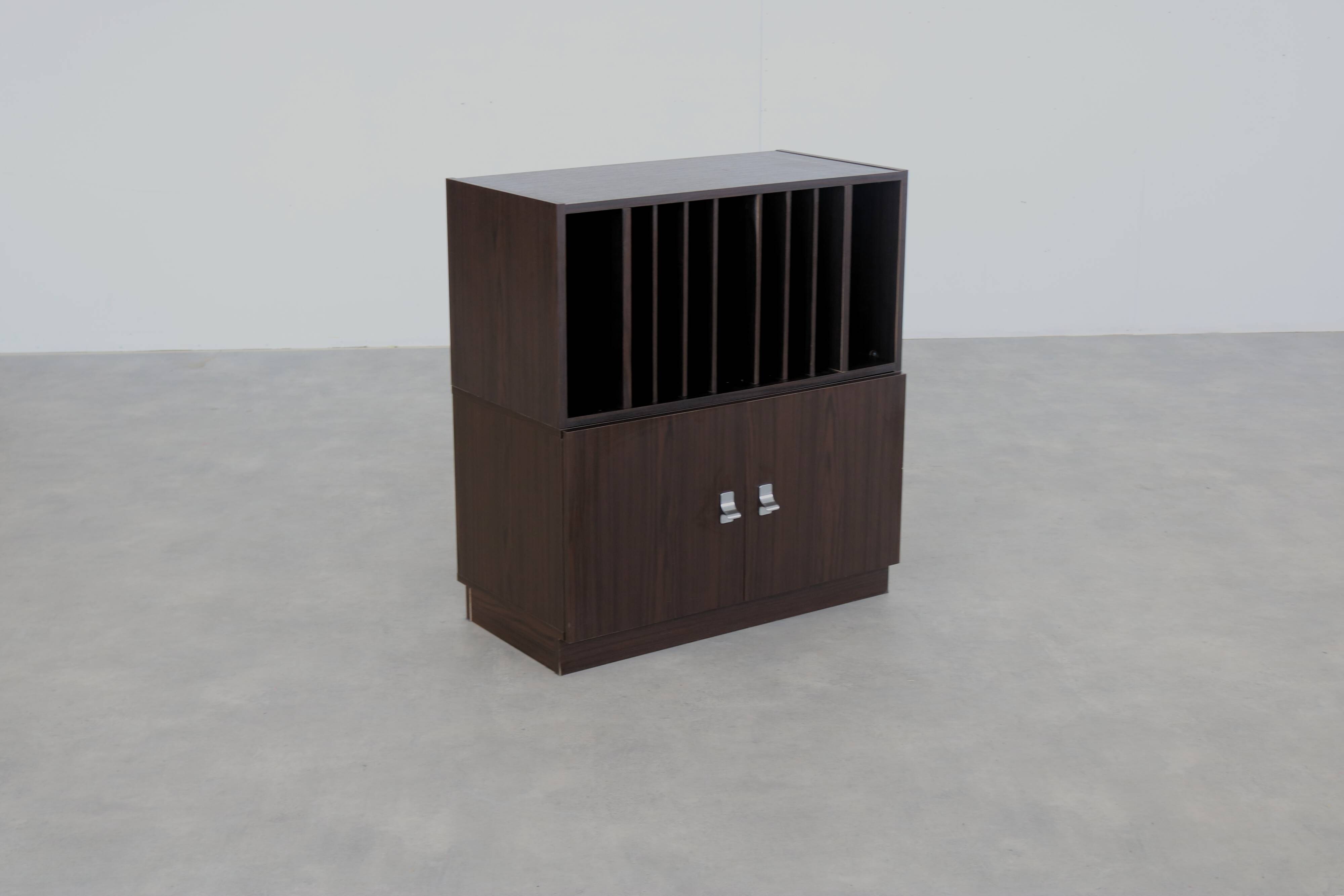 vintage audio cabinet | vinyl cabinet | 80s | Swedish