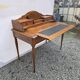 Solid cherry desk with sliding top