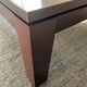 Table basse Italy en bois et verre