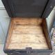 Small black antique graduated desk (renovated)