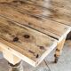 Farmhouse table dating from the end of the 19th century