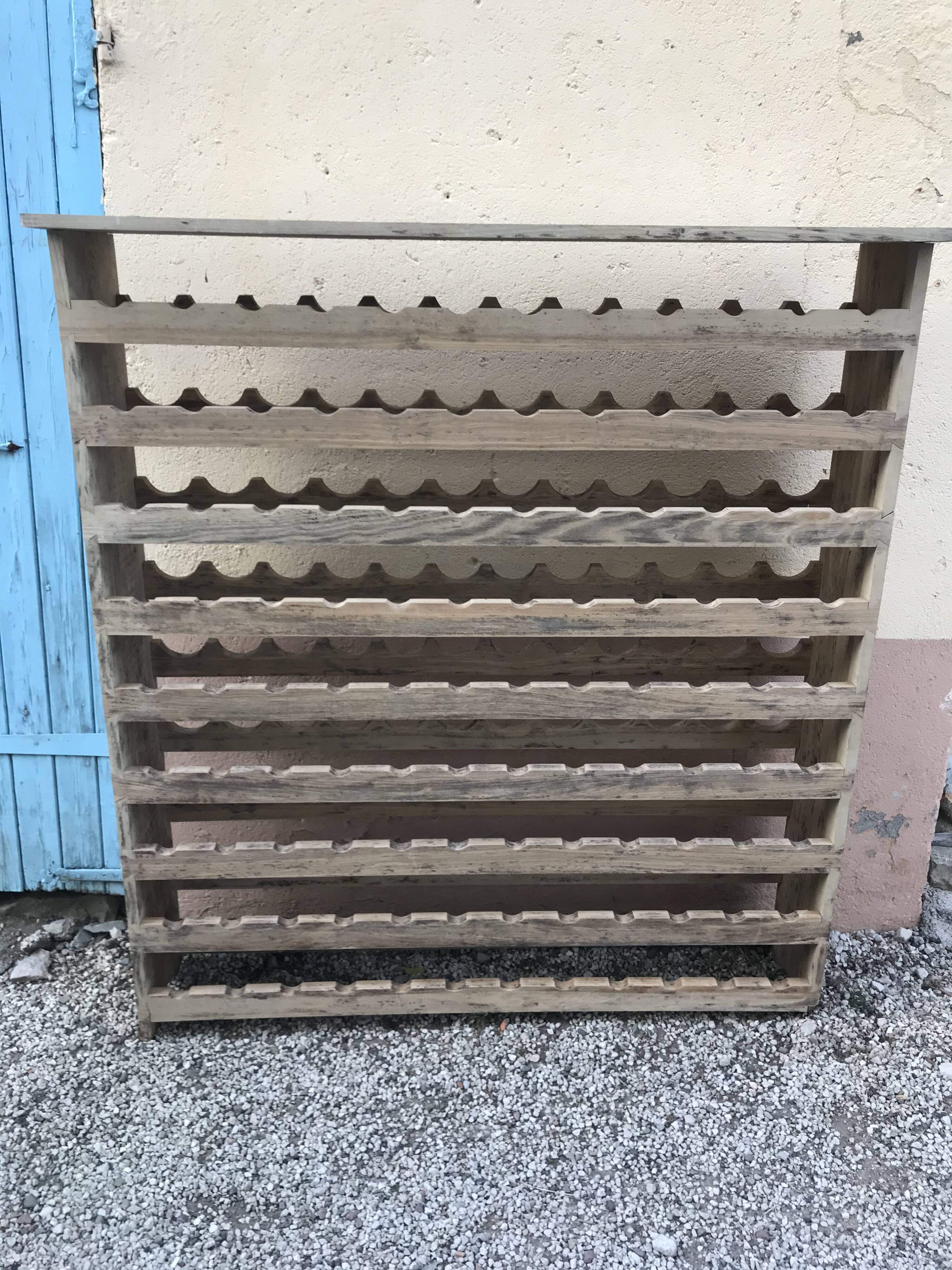 Wooden bottle holder