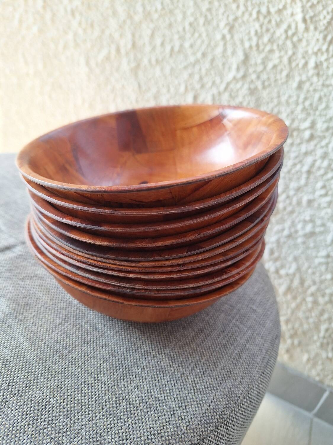 Service vintage en bois