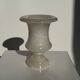 Small Médicis vase in alabaster H15.5 D11