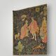 Vintage French Tapestry “La Dame” Artis Flora, Medievale , Musée du Louvre