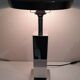 Grande lampe en acier chromé vintage 1990