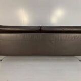 2 Vitra Park sofas by Jasper Morrison - Black leather