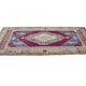 Antique Handmade Wool Oushak Carpet