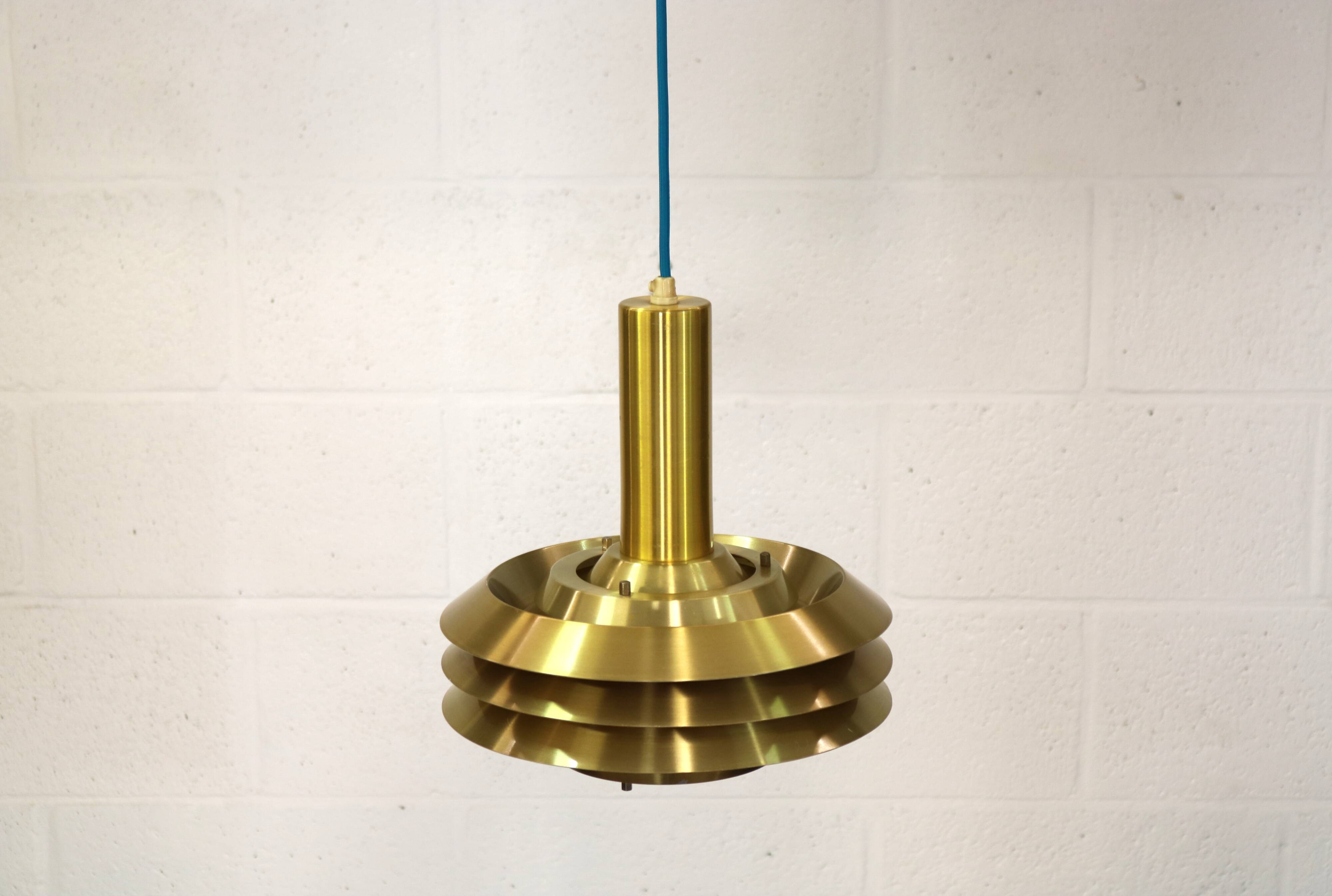 Vintage Lyskaer Belysning Lamp: Danish Space Age Design, Model 705