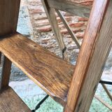 Wooden painter stepladder