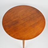 Round side table with shelf, 1970s
