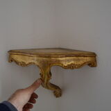 Baroque style corner console