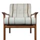 60s 70s teak armchair Sven Ellekaer for Komfort Design Denmark