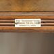 Bureau à tambour Shannon File Co en noyer victorien avec certificat