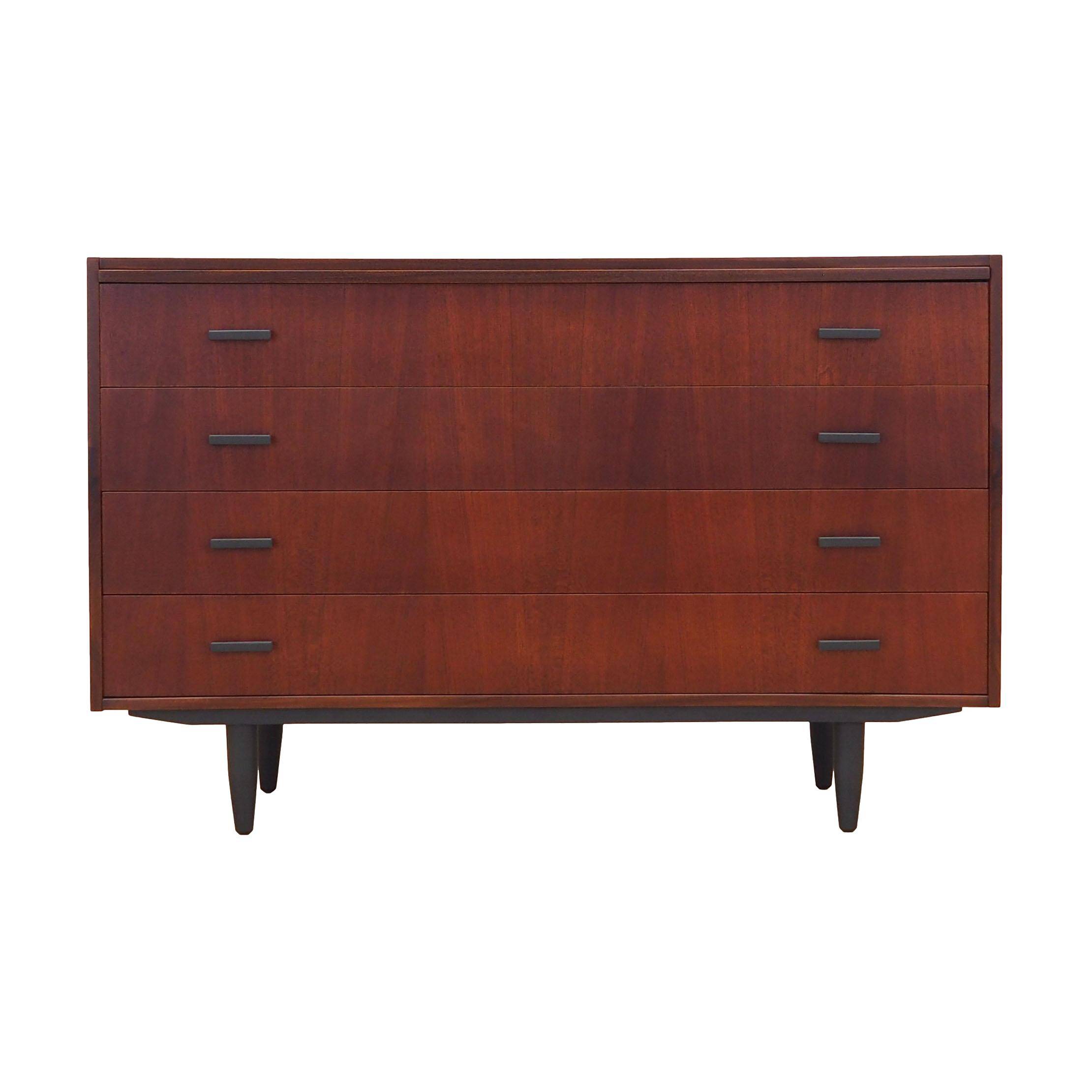 Teak chest of drawers, Danish design, 1970s, production: Denmark