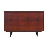 Teak chest of drawers, Danish design, 1970s, production: Denmark