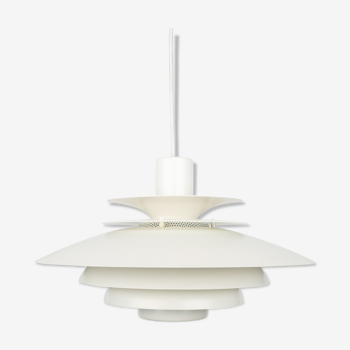 Danish vintage pendant lamp Verona by Kurt Wiborg, Jeka, 1980s