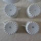 4 cups with saucer Limoges Haviland white torso