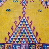 Handmade Berber carpet in wool 196 x 310cm