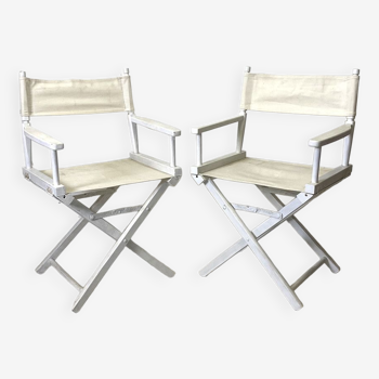 Pair of folding chairs