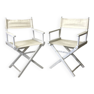 Pair of folding chairs