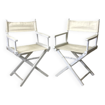 Pair of folding chairs