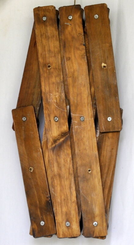 Wooden "accordion" rack