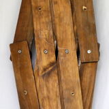 Wooden "accordion" rack