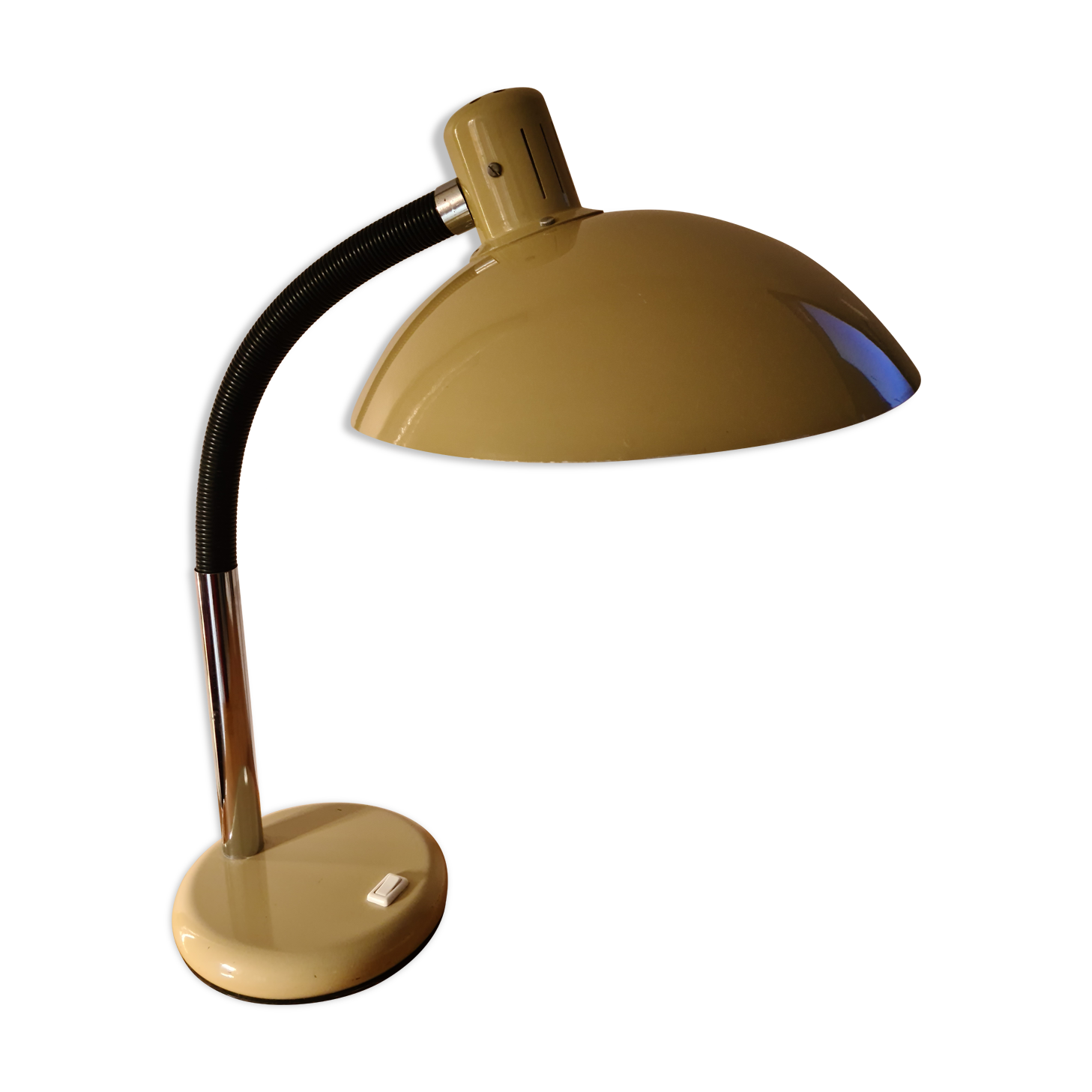 Table lamp in lacquered sheet metal 50 years