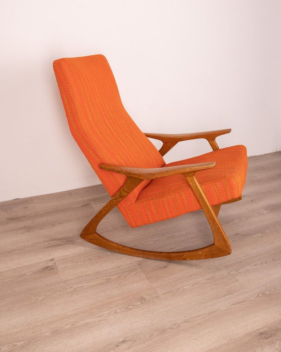Rocking chair vintage 1960s danish