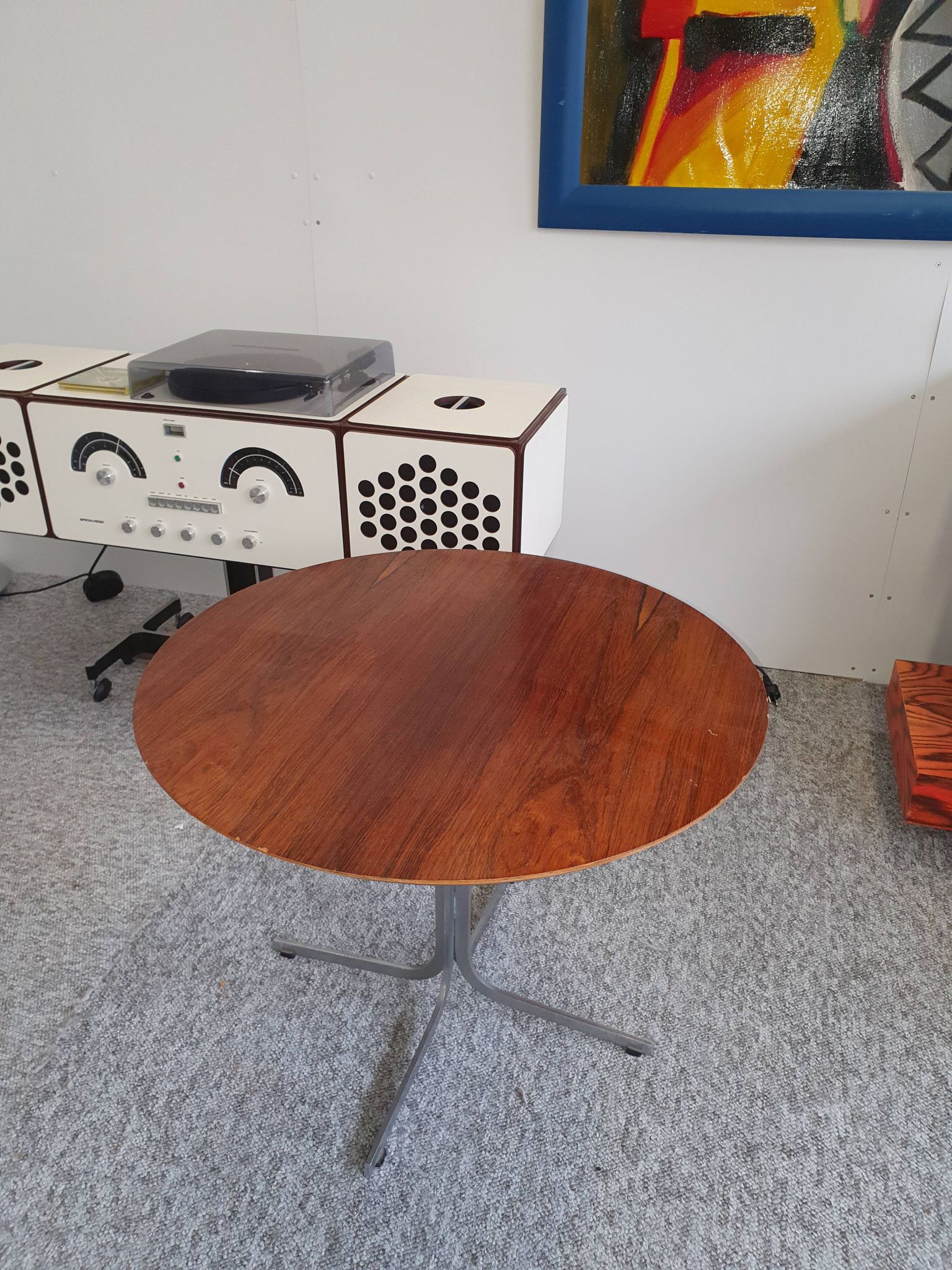 Table en palissandre par Pierre Paulin  pour Artifort 1960
