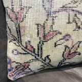 Housse de coussin turc florale faite à la main 40x60cm